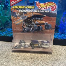 Mattel Hot Wheels Action Pack JPL Sojourner Mars Rover Mission to Mars 1996