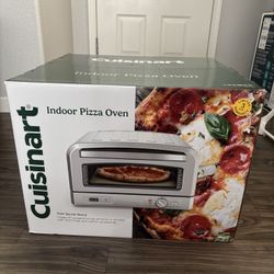 Cuisinart 12” Electric Indoor Pizza Oven with Accessories (Stainless Steel)