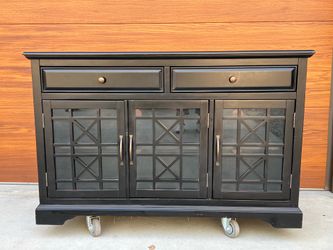 Media Console | TV Stand-Black