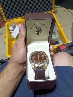 U.S. Polo Assn. Men's Watch with Box