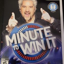MINUTE To WIN It (Nintendo Wii + Wii U)