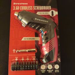 Cordless Screwdriver - NEW (A)