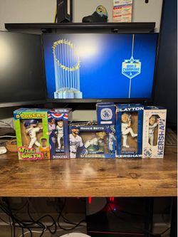 DODGER BOBBLEHEADS 4 SALE