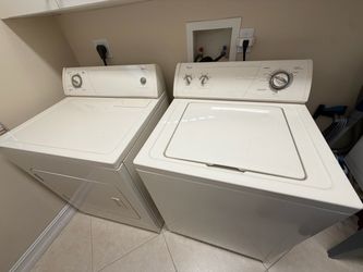 Whirlpool Washer & Dryer-Works Perfectly