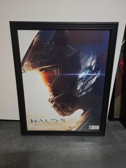 Framed Halo Picture