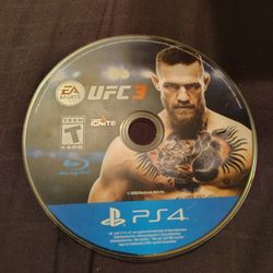 UFC 3 PS4 Awesome Condition 