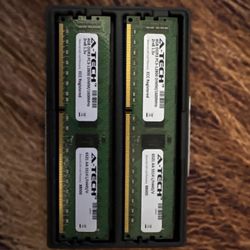 24GB (6x4GB) A-Tech DDR3 1600MHz ECC Registered Server RAM