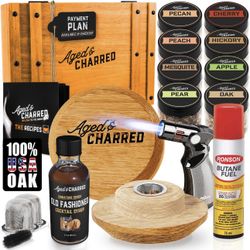 Aged & Charred Cocktail Smoking Kit