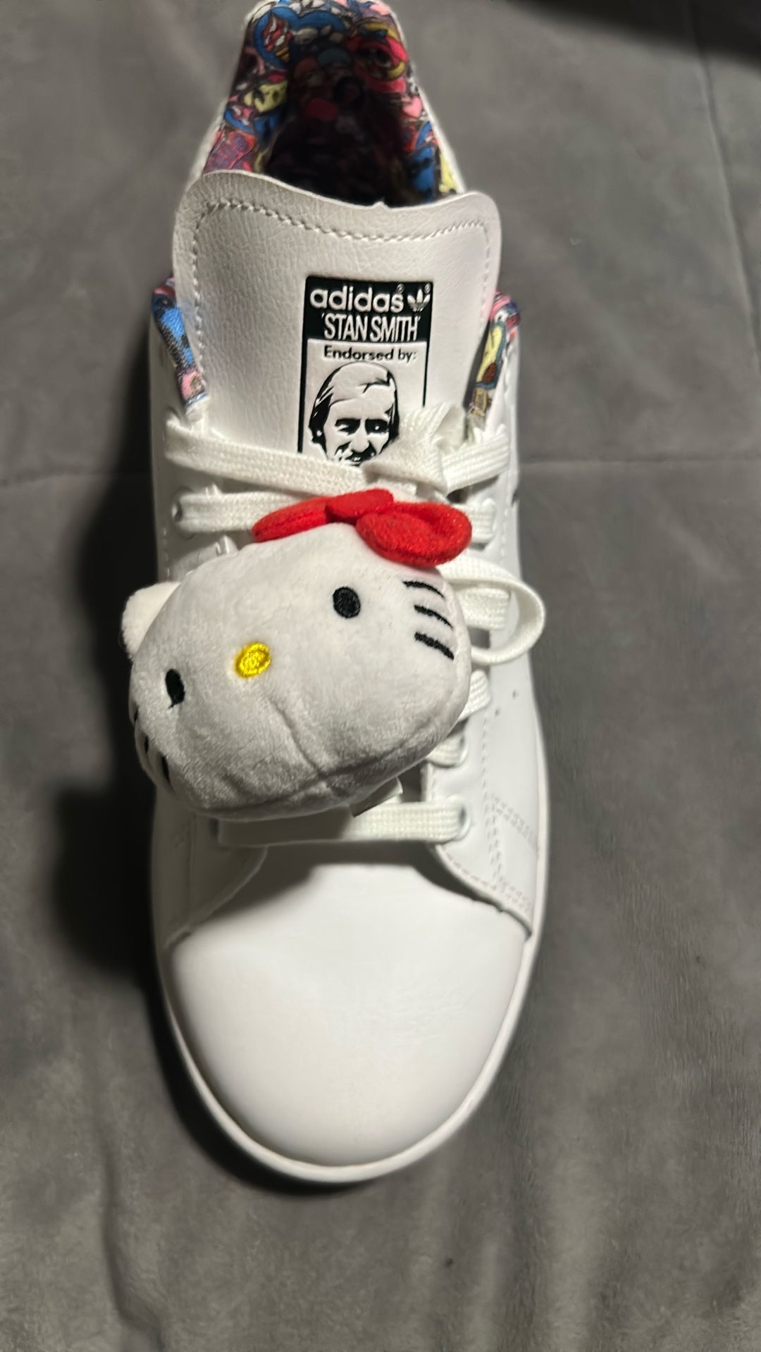 adidas gazelle silver green womens Women's adidas Stan Smith Shoes Hello Kitty
