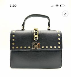 Badgley Mishka Black Vegan leather handbag