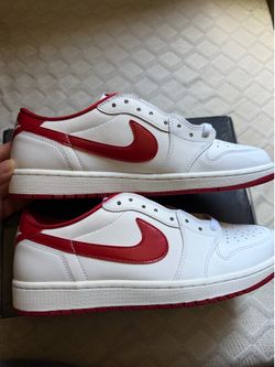 JORDAN 1 LOW VARSITY RED