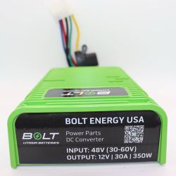 Golf cart Bolt 36V / 48V DC to 12V High Output Reducer Converter BE-30AMPR51 BE30AMPR51
