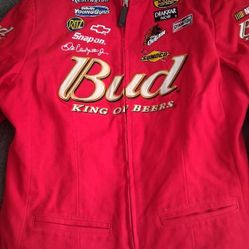 Dale Earnhardt Jr Women's Chase Authentics Nascar Jacket- SIZE M- 