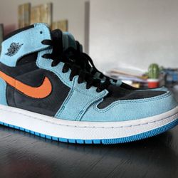 Air Jordan 1 Retro Bleached Aqua Blue