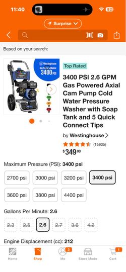 Pressure washer