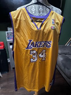 Champion NBA Lakers #34 Jersey YouTh