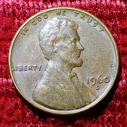 1960 D Penny!