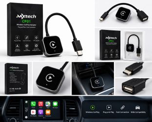Wireless Apple CarPlay Adapter – Brand New – Plug & Play