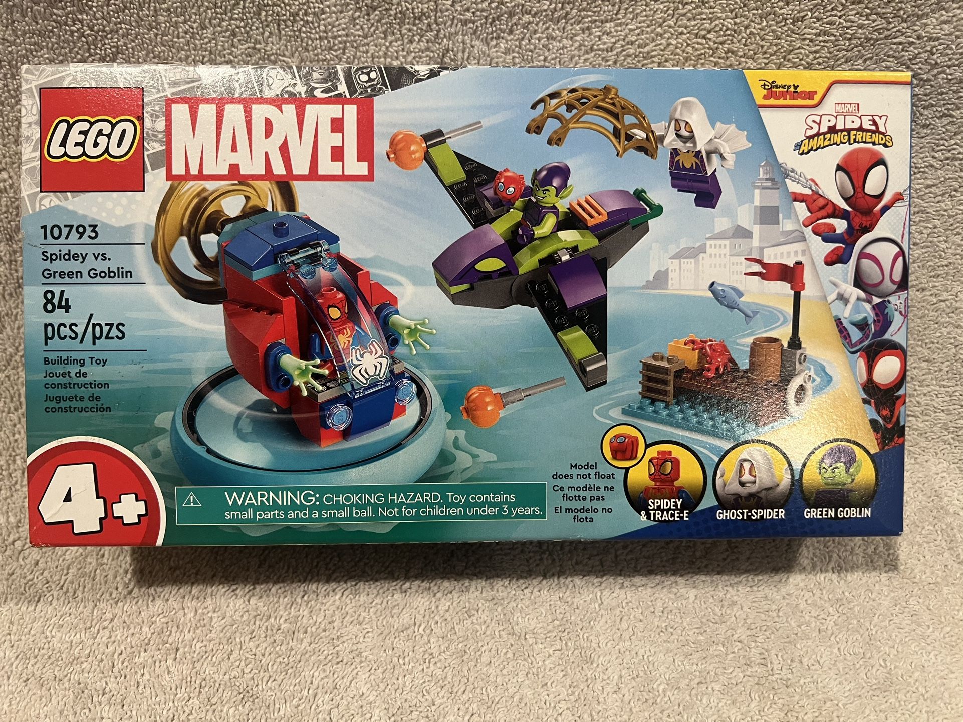 Brand new Lego marvel 10793 spidey vs. green goblin