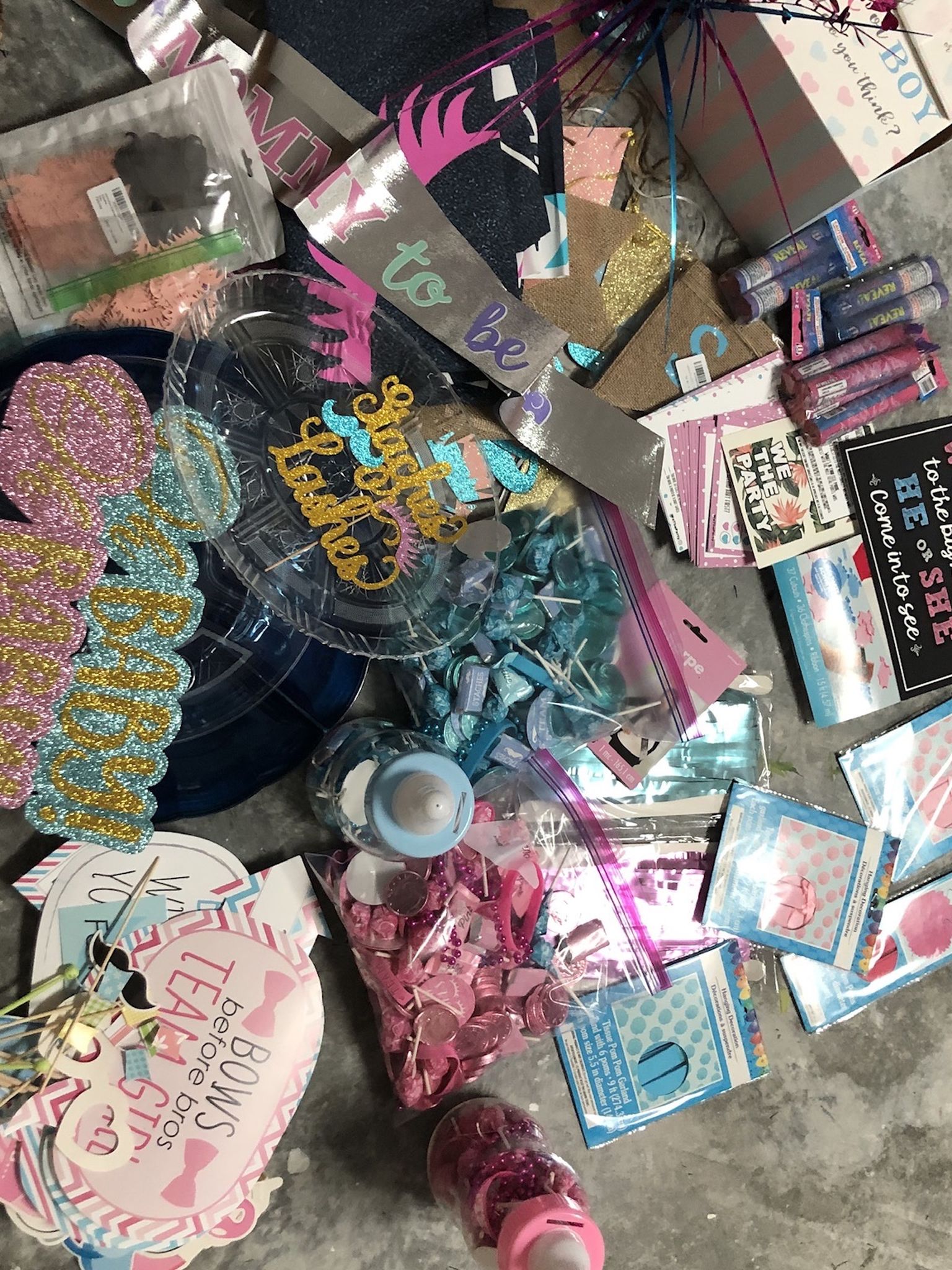 Gender Reveal Party Items/ Decorations