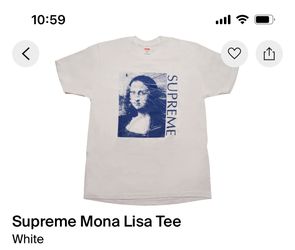 SIZE L SS18 SUPREME MONA LISA TEE