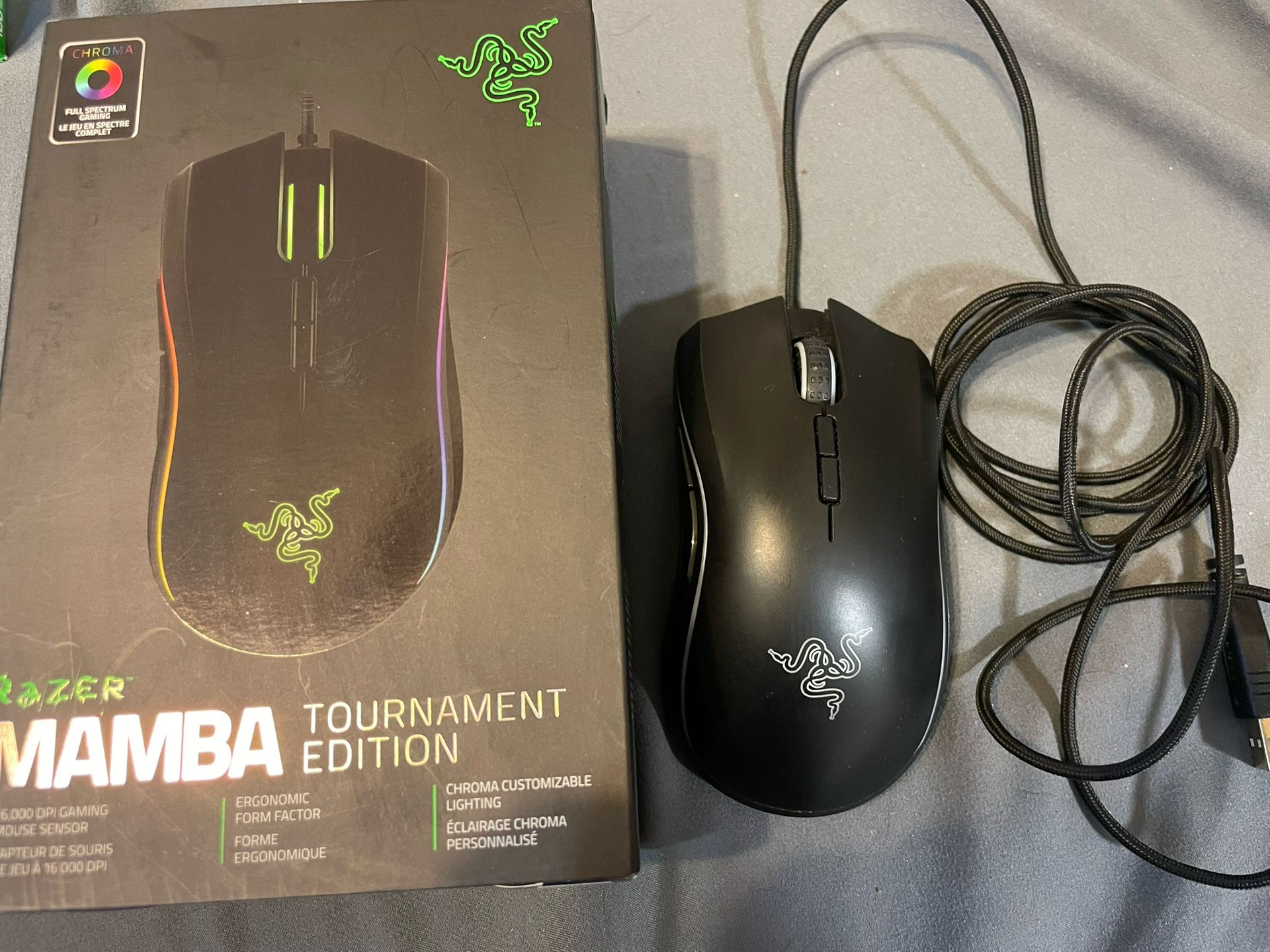 Razer Mamba Tournament Edition Gaming Mouse
