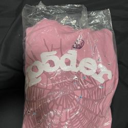 Authentic OG Sp5der Hoodie Pink