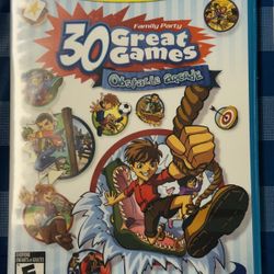 Family Party: 30 Great Games Obstacle Arcade Nintendo Wii U Brand New Sealed!