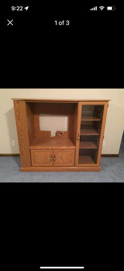 Entertainment Center on casters
