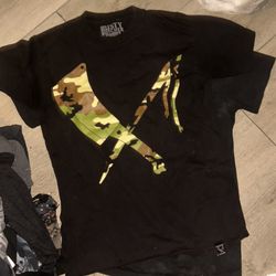 rusty butcher shirt large