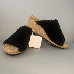 Birkenstock Papillio Namica Teddy Black