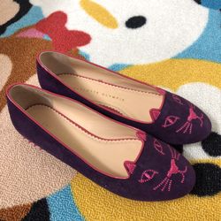 Size 36 Charlotte Olympia Kitten Flats