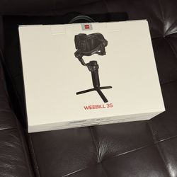 Weebill 3S Gimball. Brand new, Opened It But Never Used It