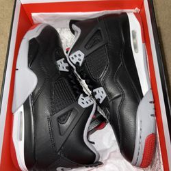 Jordan 4 Bred Reimagined  Size 6.5