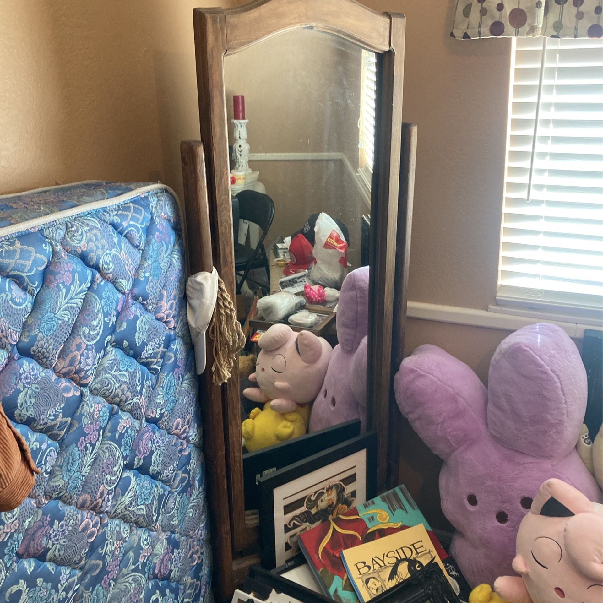 Stand Up Mirror Antique