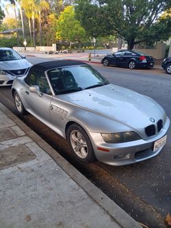 BMW 2.5 I Z3 convertible silver