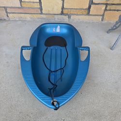 Blue sled