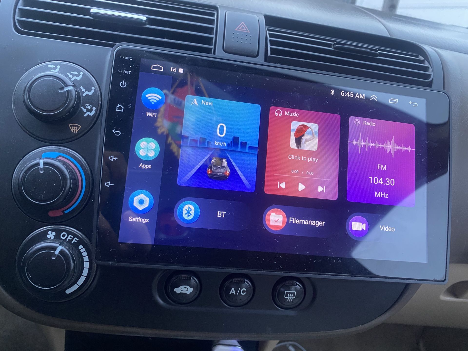 Radio For Honda Civic 01-05