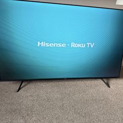 HUGE 75" Hisense R6 Series 4K UHD Roku Smart TV (2023 Model)