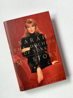 Sarah the Duchess of York My Story Sarah Ferguson Signed HC Book Autographed