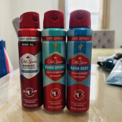 Old Spice Antiperspirant 4.3 oz ea