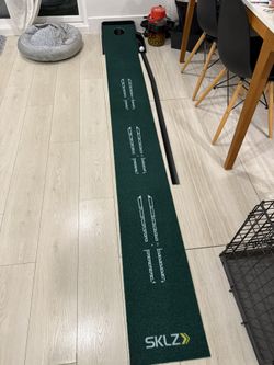 SKLZ Putting Green Accelerator Pro Mat Ball Return Like New