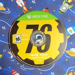 Fallout 76 Microsoft Xbox Original One Game Disc
