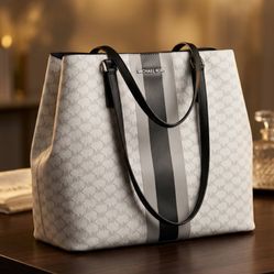 Michael Kors • Model: Black and Gray Colorblock Tote Bag