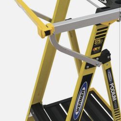  3 Werner Platform Ladder Safety Rails