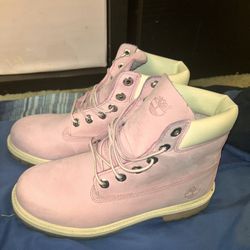 Pink 2017 Timberland Boots