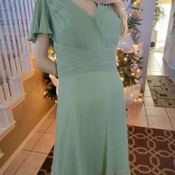 Plus Size Bridesmaid Dress 20w New  Thumbnail
