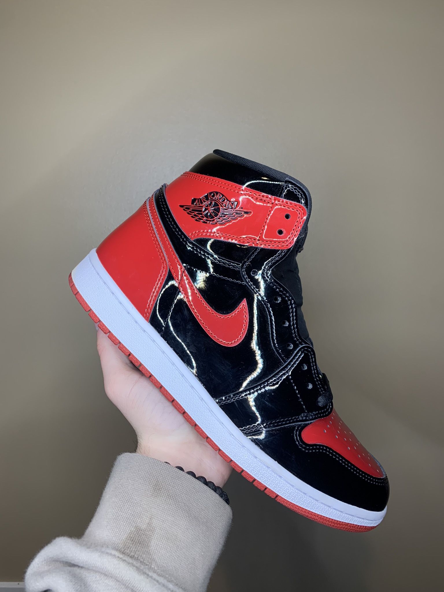 Jordan 1 Patent Bred Size 10.5 