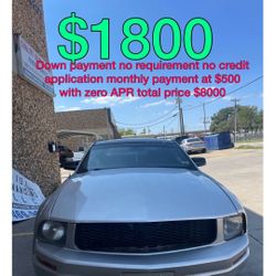 Mustang No Credit Check No Requirements 