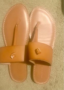 Merona tan sandles size 8